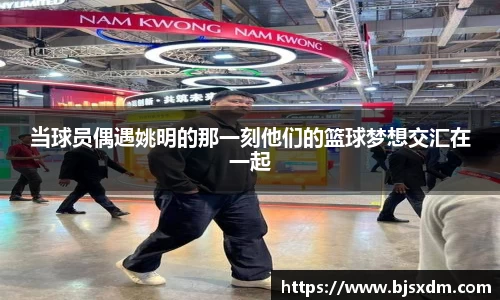 当球员偶遇姚明的那一刻他们的篮球梦想交汇在一起